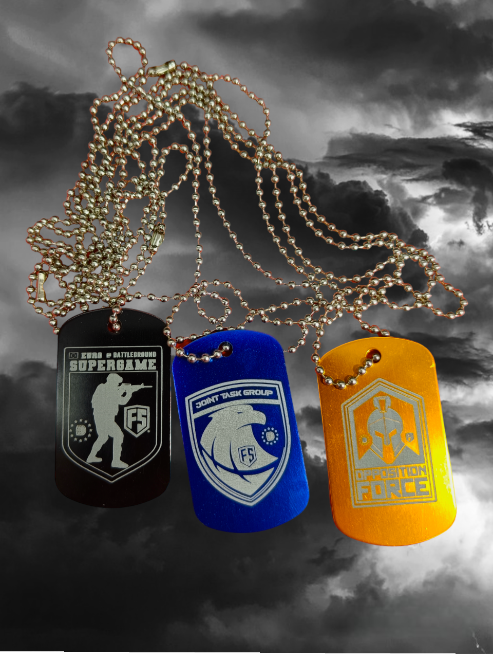 Dog-Tag Erkennungsmarke mit Wunschmotiv
