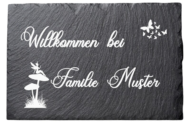 Türschild Typ "Fee"