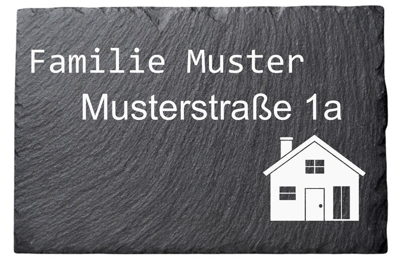 Türschild "Haus"