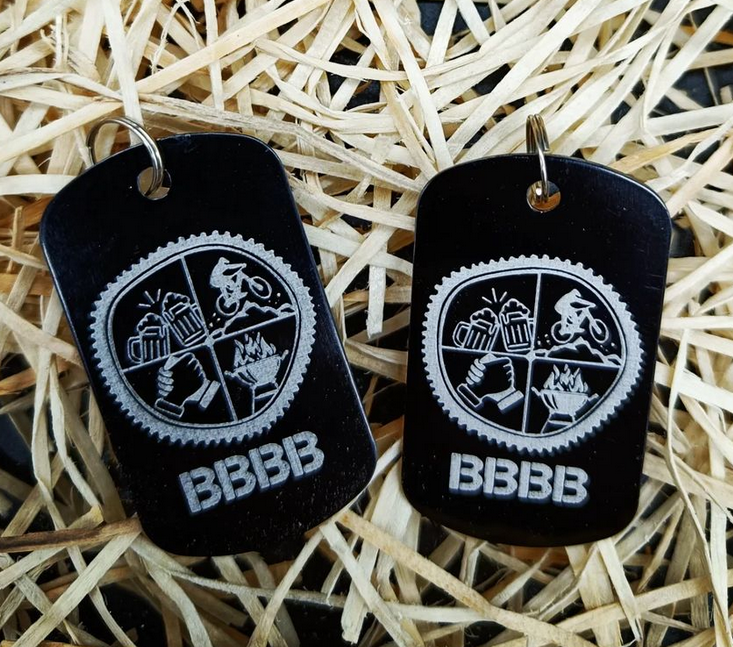 Dog-Tag Erkennungsmarke mit Wunschmotiv