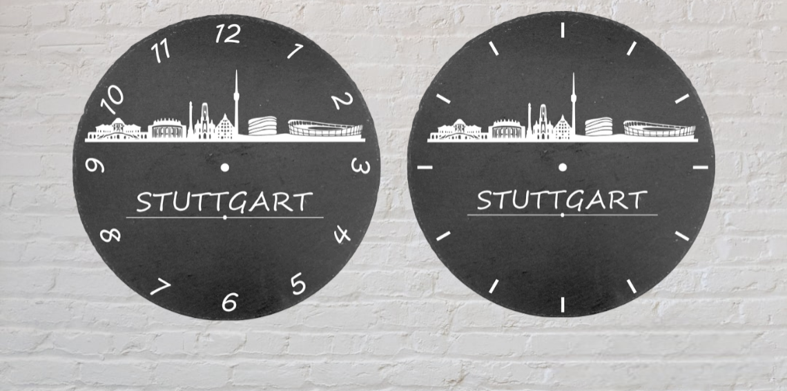 Wanduhr "Stuttgart"