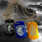 Dog-Tag Erkennungsmarke mit Wunschmotiv