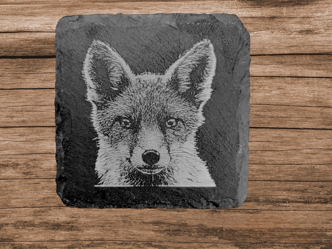 Untersetzer Schiefer Typ "Fuchs"