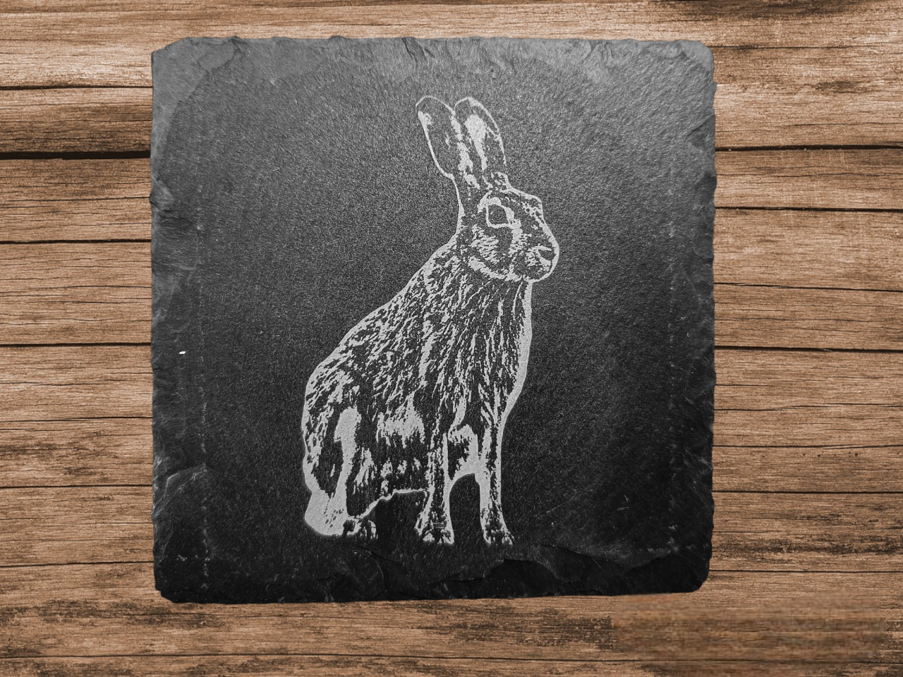 Untersetzer Schiefer Typ "Hase"