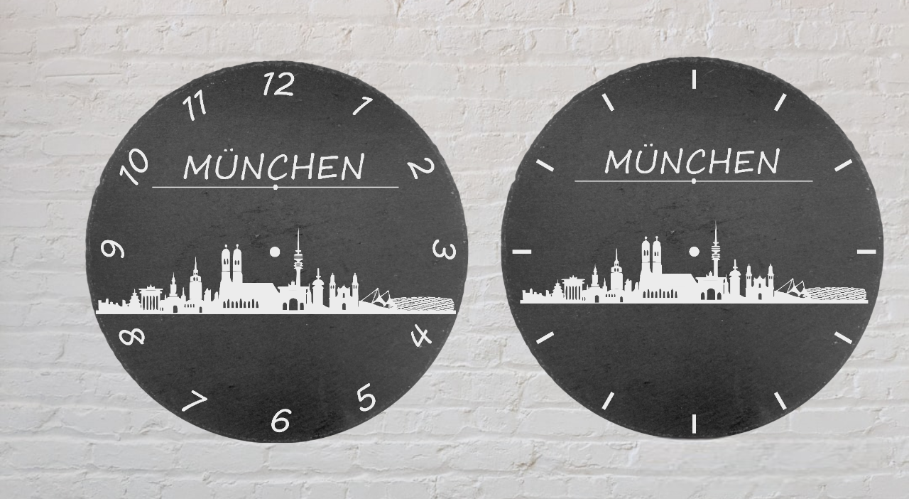 Wanduhr "München"