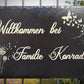 Türschild "Blumenwiese"