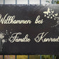 Türschild "Paintball"